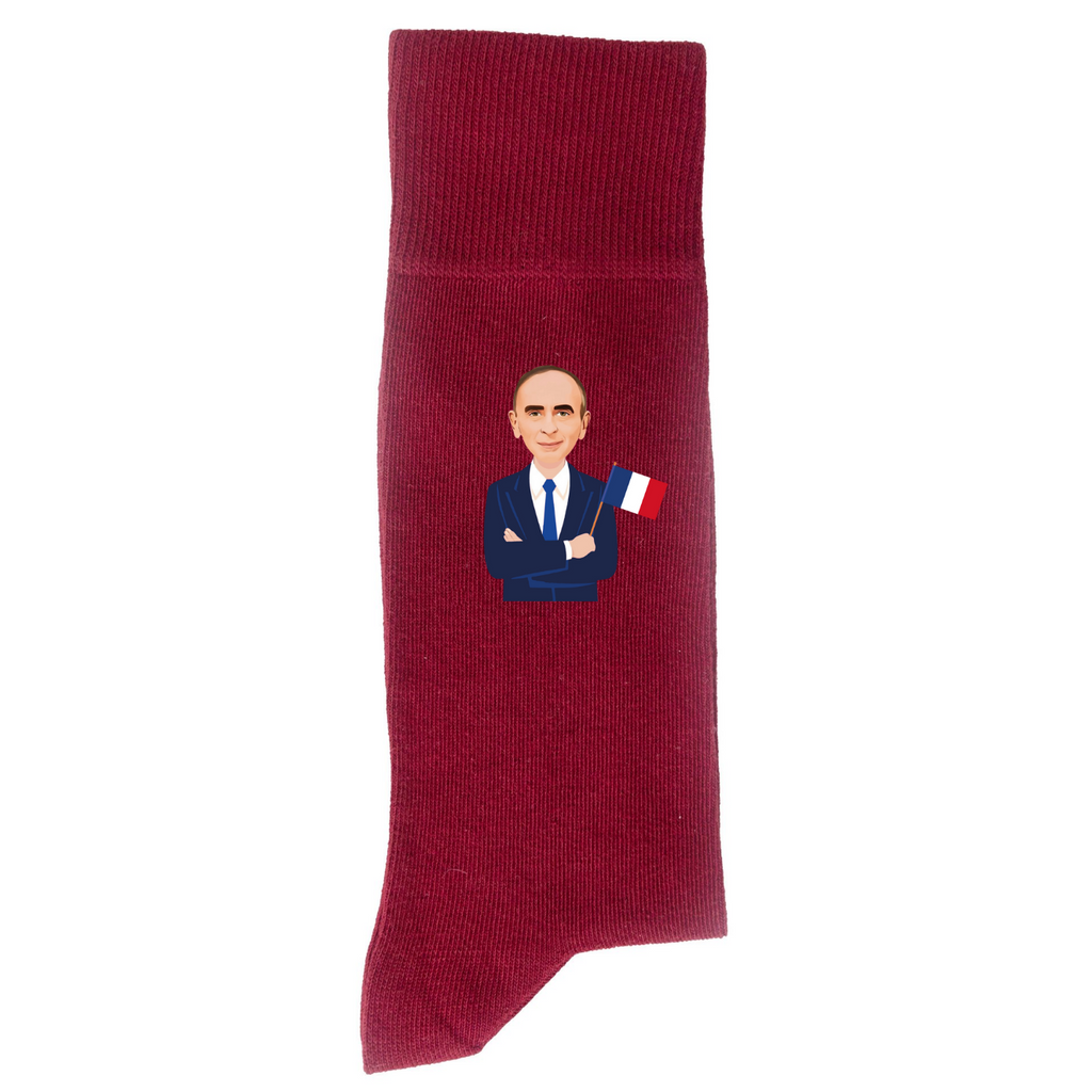 Zemmour - Chaussettes 2022 - Rouge