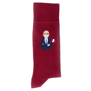 ZEMMOUR MASQUÉ - CHAUSSETTES 2022 - ROUGE