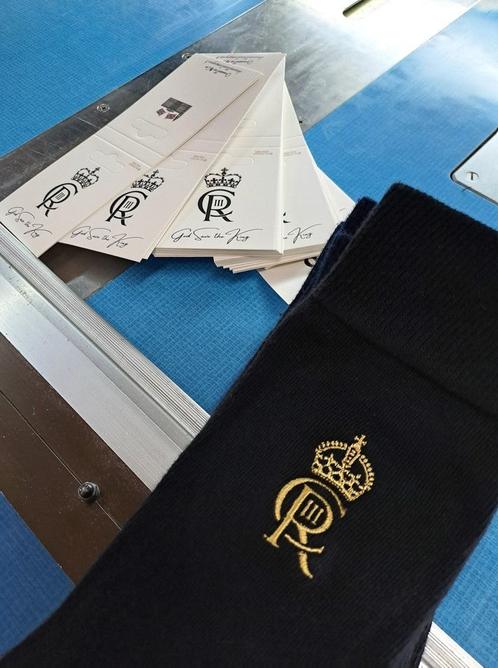 Édition Limitée - Charles Iii - Chaussettes La Paire Du Sacre