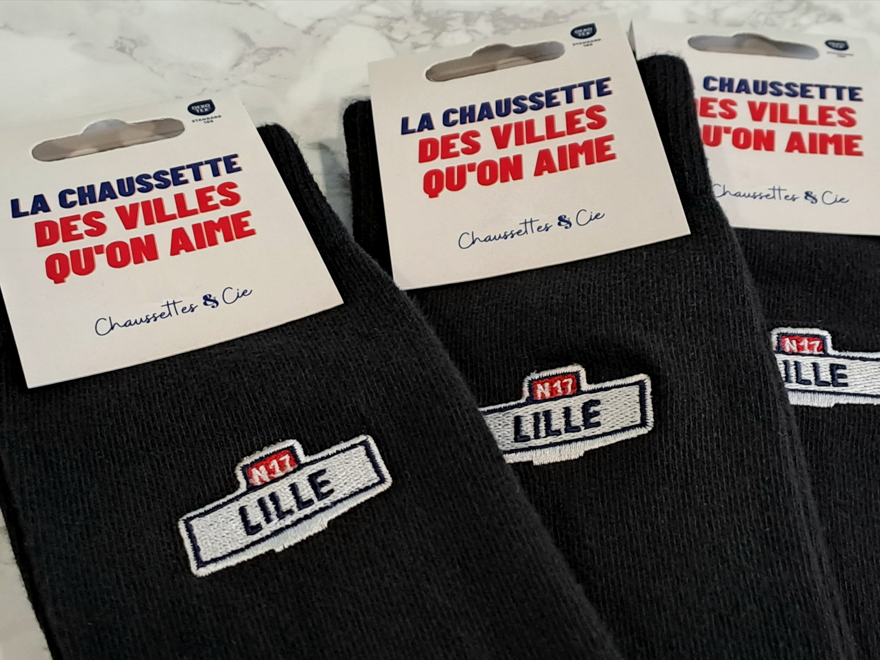 Les Villes Qu'on Aime - Chaussettes Lille