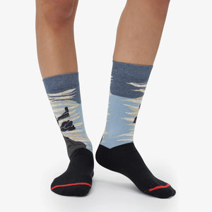Les Artistiques - Caspar David Friedrich - Chaussettes Le Promeneur Au-dessus De La Mer De Brouillard