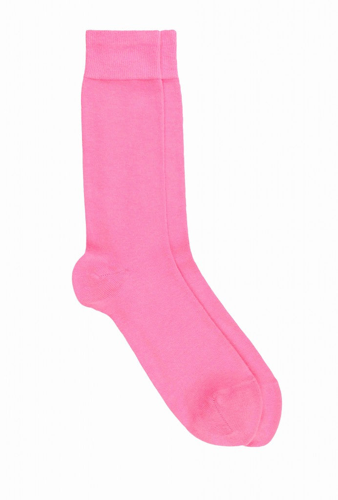 LES UNIES - CHAUSSETTES ROSE - COTON BIO - 39/45