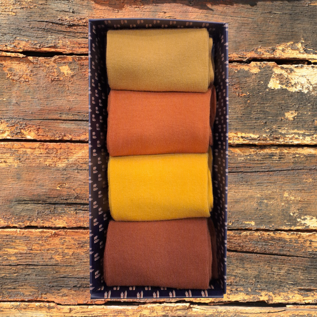 Box Cadeau 4 Paires De Chaussettes - Sirop D'érable