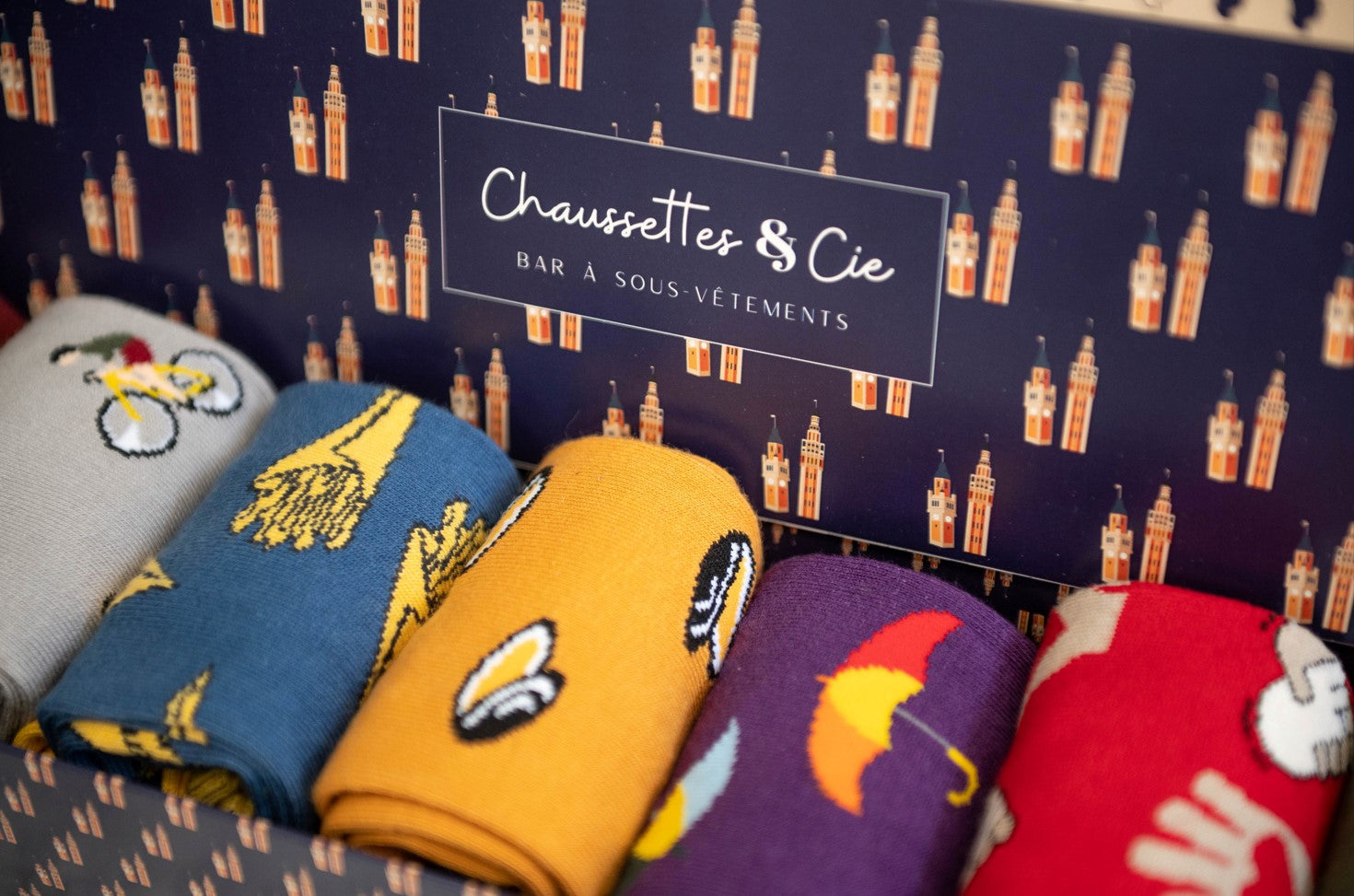 BOX CADEAU 7 PAIRES DE CHAUSSETTES - TERRITOIRE NORD