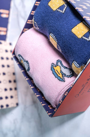 BOX CADEAU 2 PAIRES DE CHAUSSETTES - TERRITOIRE NORD - LA BRADERIE DE LILLE