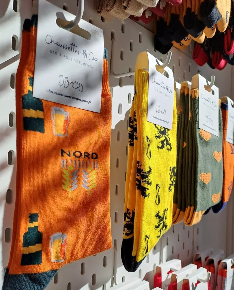 À MOTIFS - TERRITOIRE NORD - CHAUSSETTES LA BIÈRE II