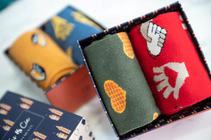 À MOTIFS - TERRITOIRE NORD - CHAUSSETTES LES GAUFRES