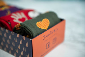 À MOTIFS - TERRITOIRE NORD - CHAUSSETTES LES GAUFRES