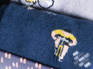 À MOTIFS - LES SPORTS - CHAUSSETTES MAILLOT JAUNE