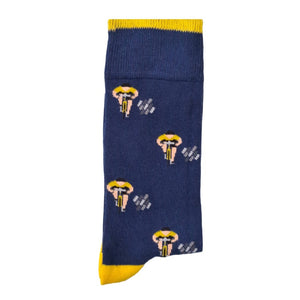 À MOTIFS - LES SPORTS - CHAUSSETTES MAILLOT JAUNE