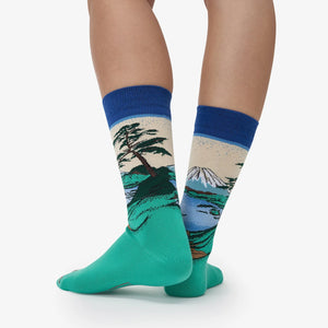 Les Artistiques - Katsushika Hokusai - Chaussettes Mont Fuji