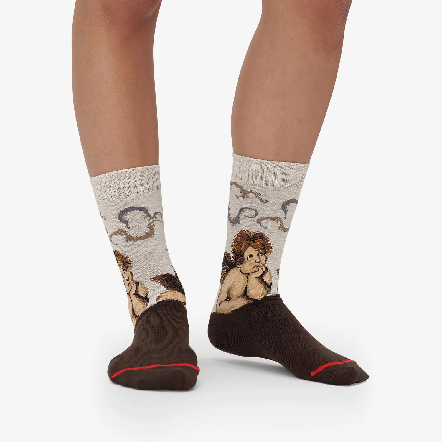 Les Artistiques - Raphael Sanzio - Chaussettes Les Anges De La Sixtine