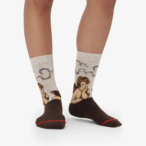 Les Artistiques - Raphael Sanzio - Chaussettes Les Anges De La Sixtine
