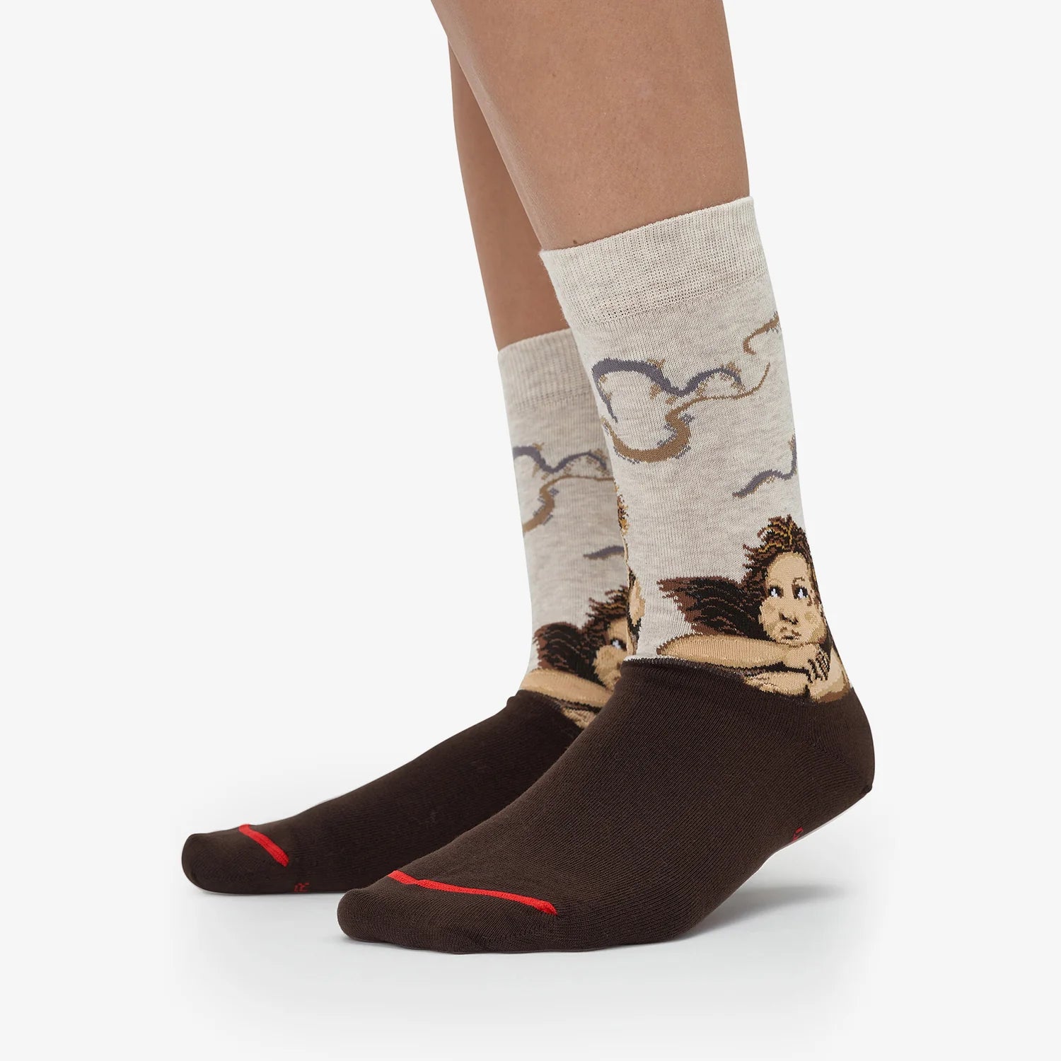 Les Artistiques - Raphael Sanzio - Chaussettes Les Anges De La Sixtine
