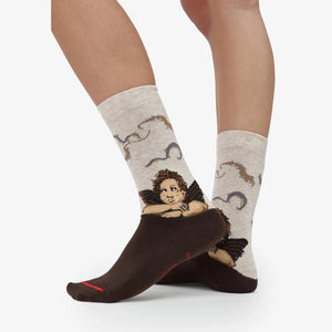 Les Artistiques - Raphael Sanzio - Chaussettes Les Anges De La Sixtine