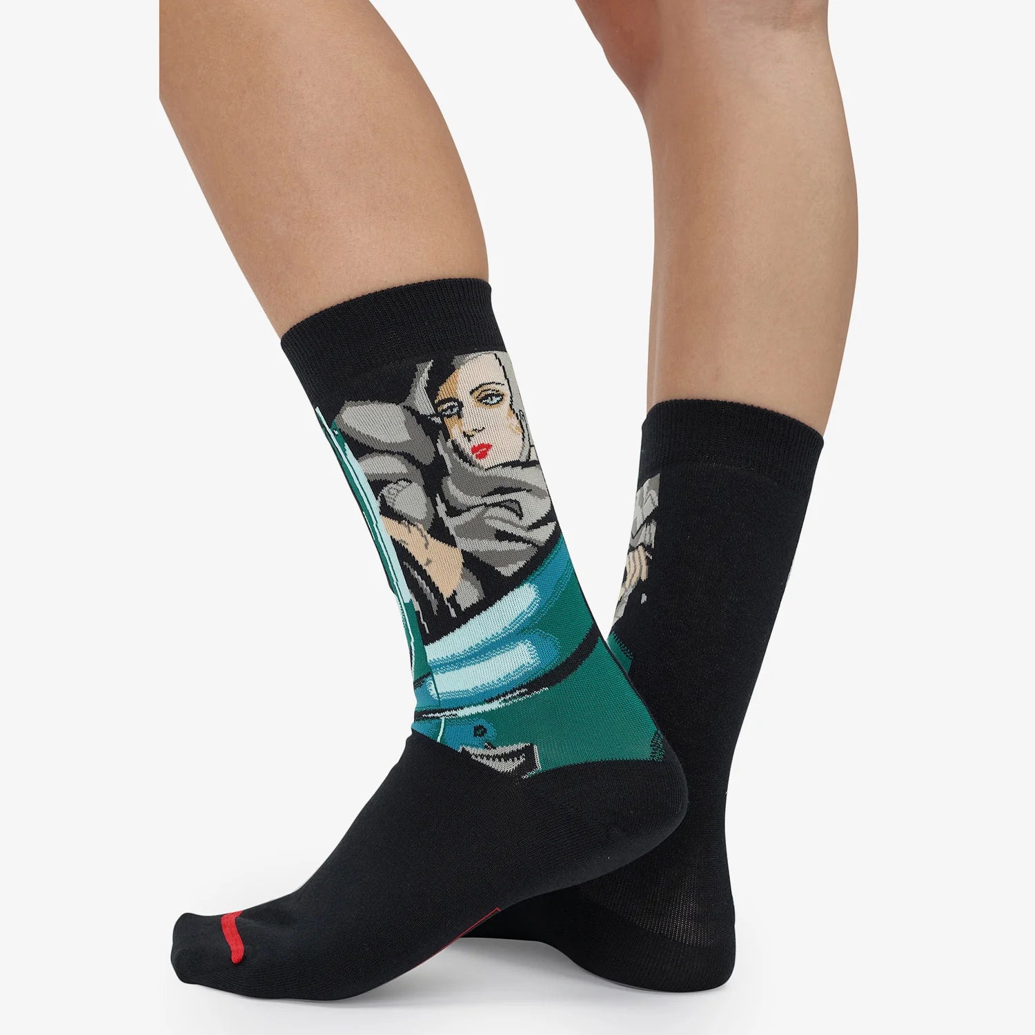 Les Artistiques - Tamara De Lempicka - Chaussettes Tamara En Bugatti Verte