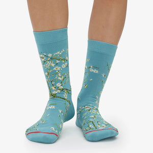 Vincent Van Gogh - Chaussettes Branches D'amandiers En Fleurs