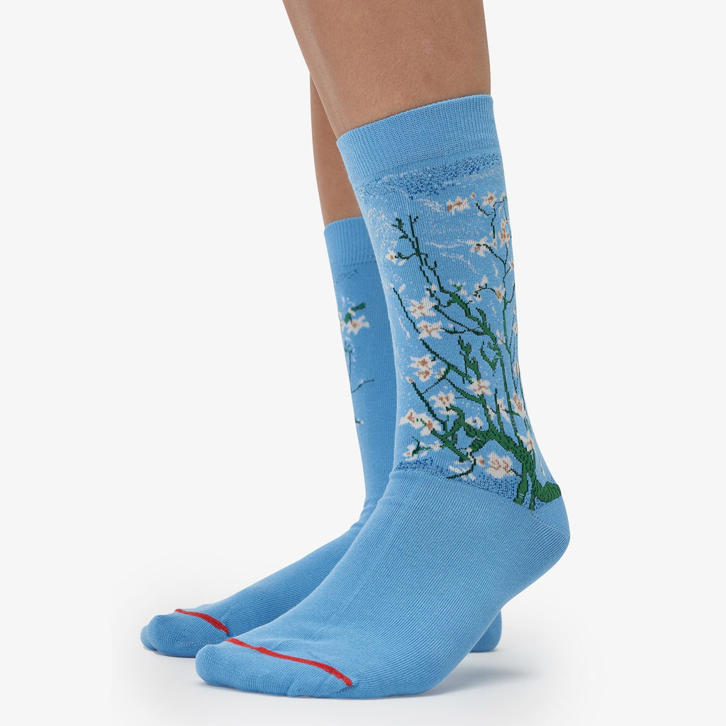 LES ARTISTIQUES - VINCENT VAN GOGH - CHAUSSETTES BRANCHES D'AMANDIER EN FLEURS