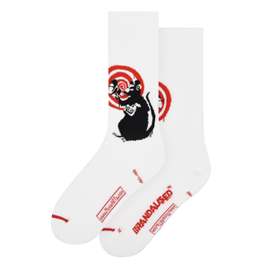 Les Artistiques - Banksy Graffiti - Chaussettes Rat Radar