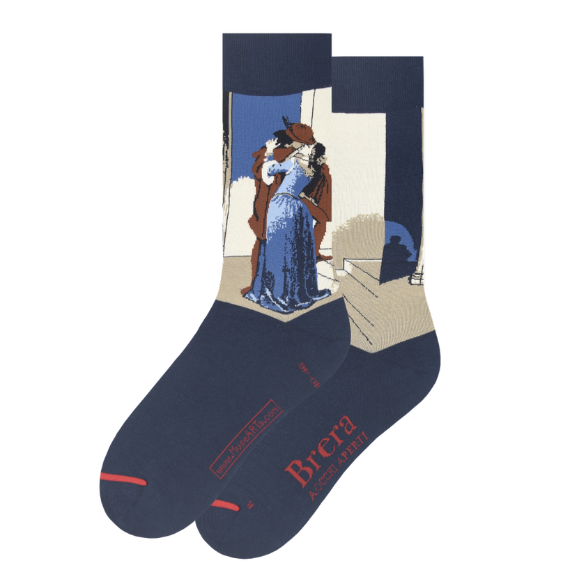 Les Artistiques - Francesco Hayez - Chaussettes Le Baiser