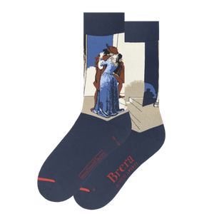 Les Artistiques - Francesco Hayez - Chaussettes Le Baiser