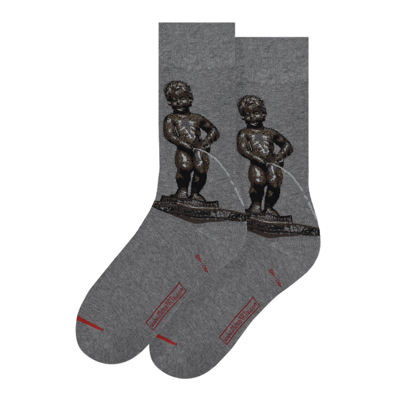 LES ARTISTIQUES - JEROME DUQUESNOY L'ANCIEN - CHAUSSETTES MANNEKEN-PIS