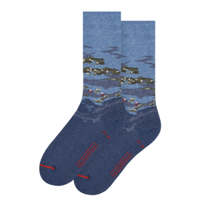 LES ARTISTIQUES - CLAUDE MONET - CHAUSSETTES NYMPHEAS