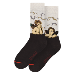 Les Artistiques - Raphael Sanzio - Chaussettes Les Anges De La Sixtine