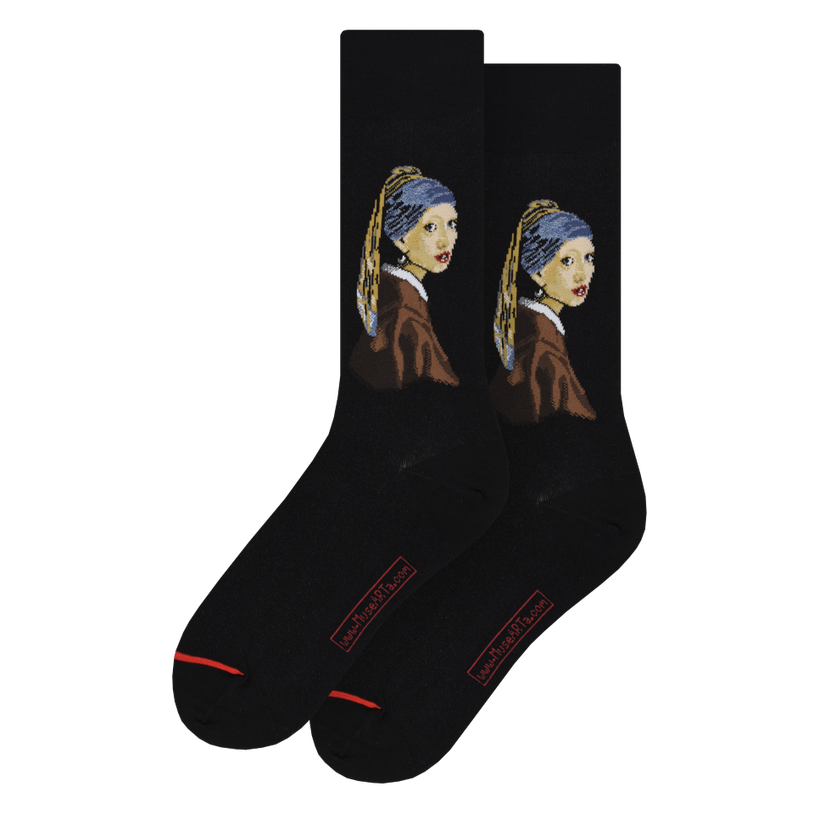 Jan Vermeer - Chaussettes La Jeune Fille A La Perle