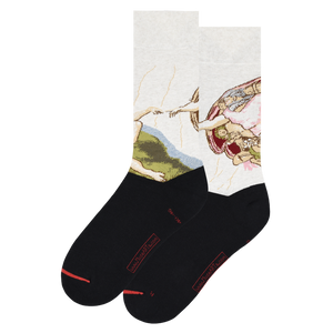 Les Artistiques - Michelangelo Buonarroti - Chaussettes La Creation D'adam