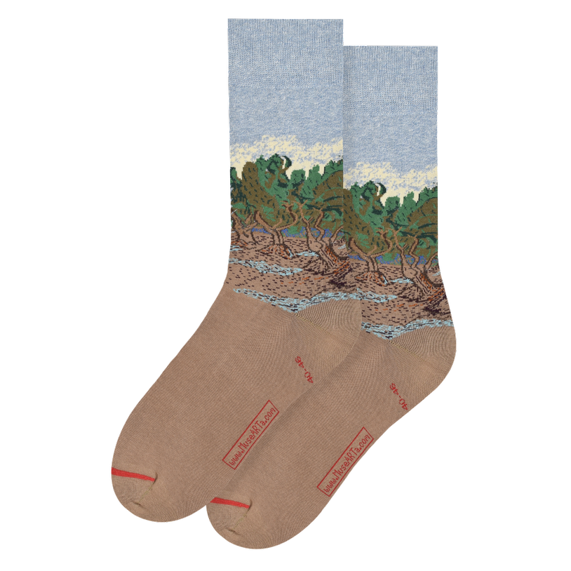 Les Artistiques - Vincent Van Gogh - Chaussettes Oliviers