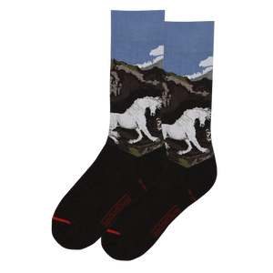 Les Artistiques - George Stubbs - Chaussettes Un Cheval Effraye Par Un Lion