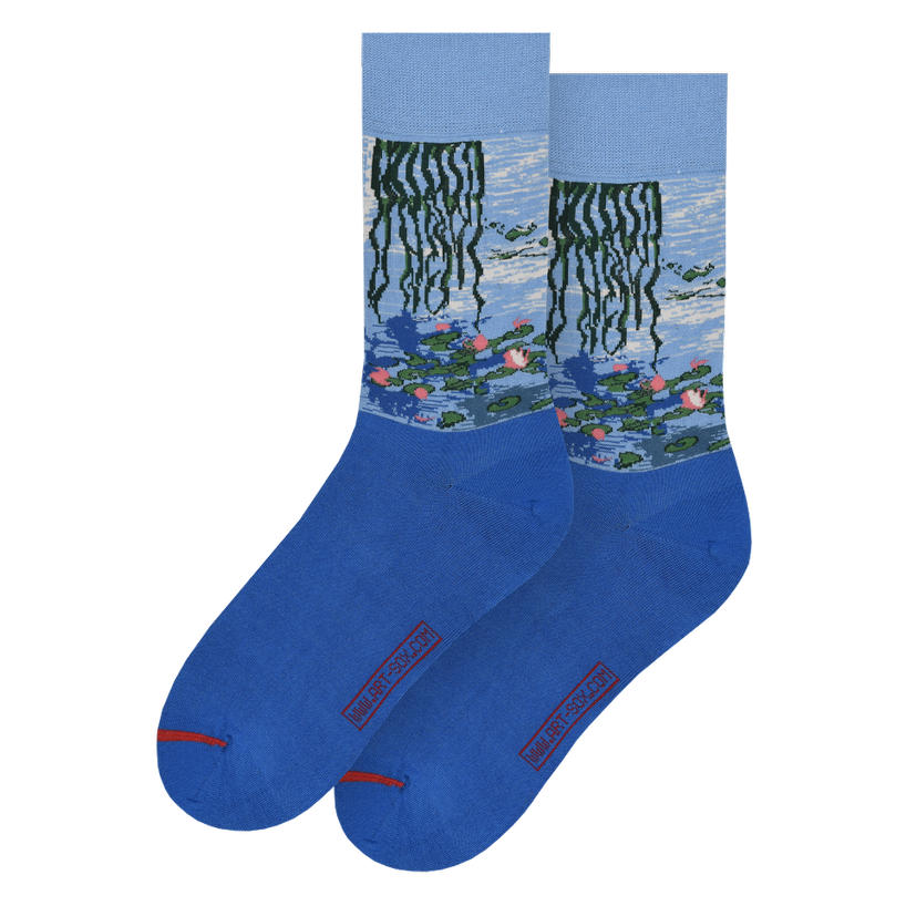 LES ARTISTIQUES - CLAUDE MONET - CHAUSSETTES NYMPHEAS II