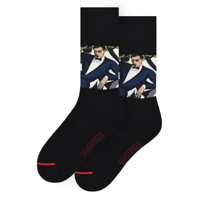 Les Artistiques - Tamara De Lempicka - Chaussettes Portrait Du Marquis D'afflitto