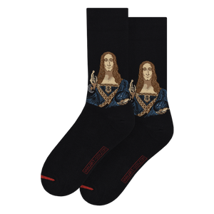 Les Artistiques - Leonardo De Vinci - Chaussettes Salvator Mundi