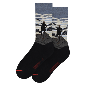 Les Artistiques - Caspar David Friedrich - Chaussettes Le Promeneur Au-dessus De La Mer De Brouillard