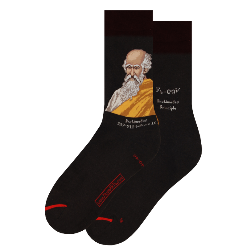 LES ARTISTIQUES - SCIENCE & HISTOIRE - CHAUSSETTES ARCHIMEDE